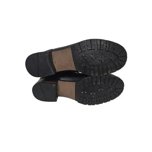 Mellow Walk Women's 412109 Safety Side Zip Boot Dress Engineer Black Size 7D - Picture 8 of 8